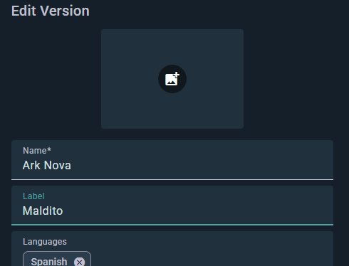 Submit Game Changes