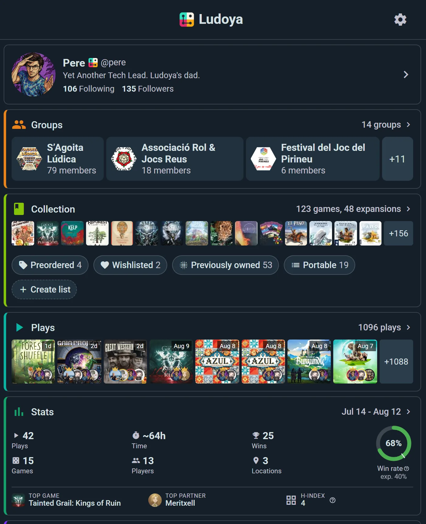 The live data an agent can query: groups, events, plays and stats